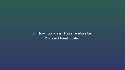 Instructional Video